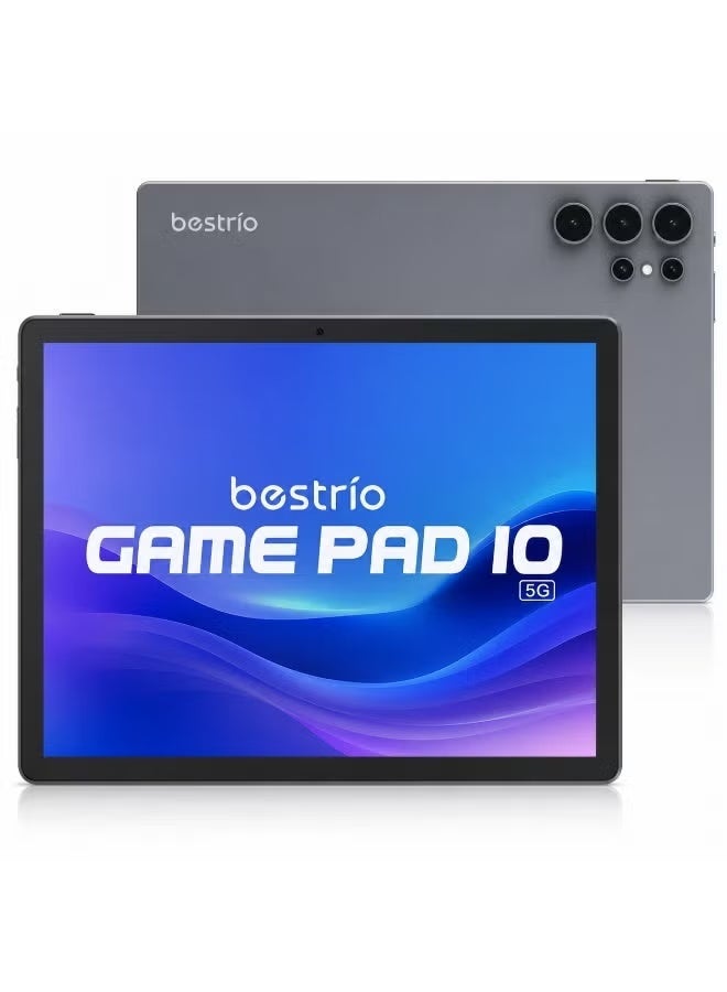 10.1-Inch Tablet, Octa-Core Processor, 8GB RAM, 512GB Storage, 8000MAH Battery, 5G SIM Support, Dual Camera, Wi-Fi, Touchscreen Tablet for Work, Study, Entertainment & Travel