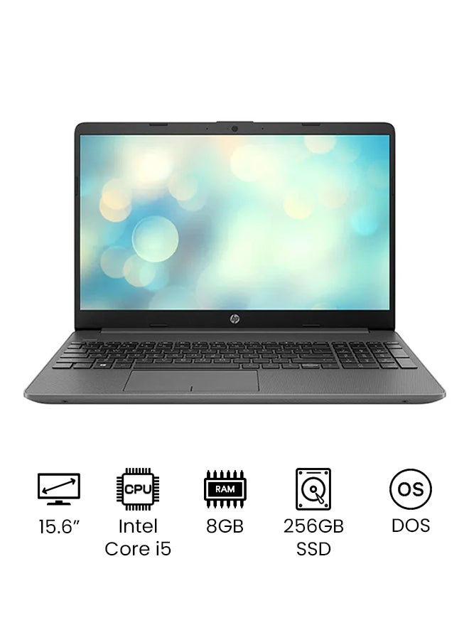 لابتوب 15-dw3028nx بشاشه 15.6 بوصه عاليه الدقه (1366×768) / معالج Intel Core i5-1135G7 / ذاكره وصول عشوائي 8 جيجابايت DDR4 / قرص صلب SSD بسعه 256 جيجابايت / بطاقه رسومات NVIDIA GeForce MX350 بسعه 2 جيجابايت / نظام تشغيل DOS (بدون ويندوز) / يدعم اللغتين الانجليزيه والعربيه / اللون: رمادي الانجليزيه/العربيه رمادي