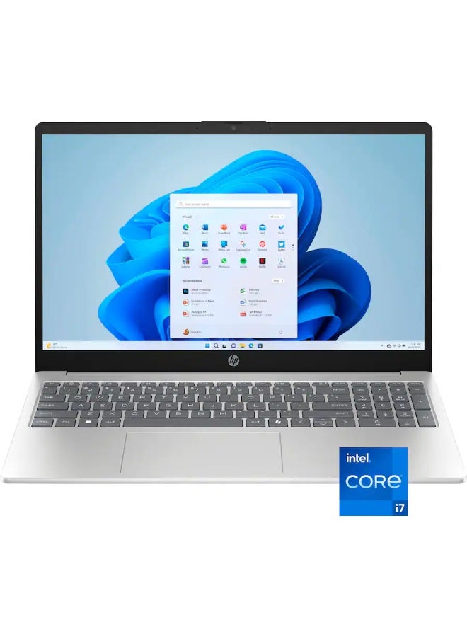 لابتوب 15-FD0127DX - لابتوب بشاشه تعمل باللمس 15.6" بدقه Full HD، معالج Intel الجيل الثالث عشر Core i7-1355U، 16GB ذاكره، 512GB SSD، رسومات Intel Iris Xe، ويندوز 11 هوم