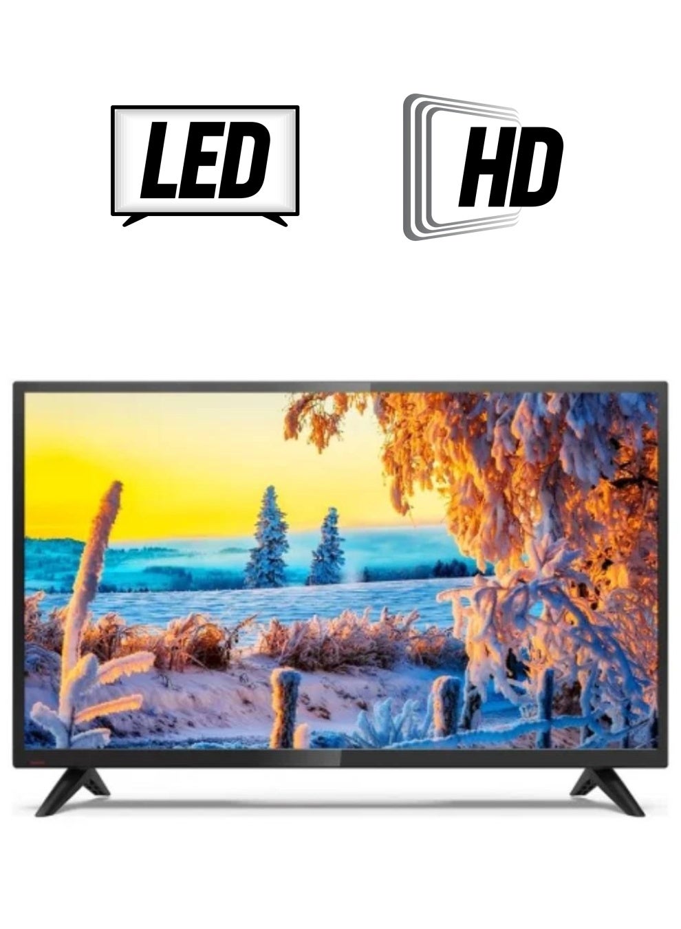 تلفاز LED عالي الدقه 32 بوصه DTD32 شاشه سوداء