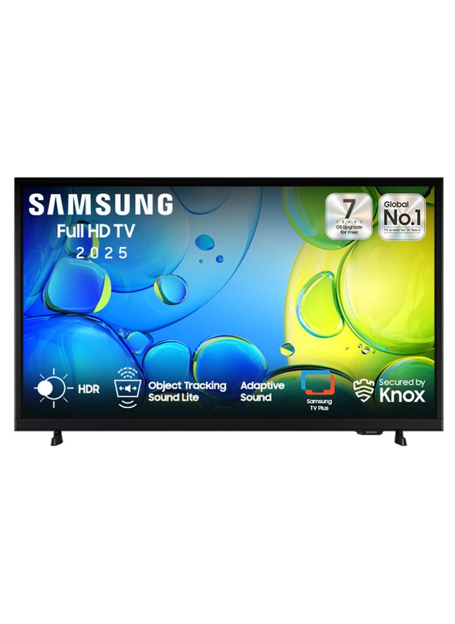 تلفاز ذكي FHD مقاس 43 بوصه، HDR، نظام تشغيل Tizen، 60 هرتز، محتوي مجاني بواسطه TV Plus، مؤمن بواسطه Knox، سنه الطراز 2025، ضمان لمده 2 سنه -