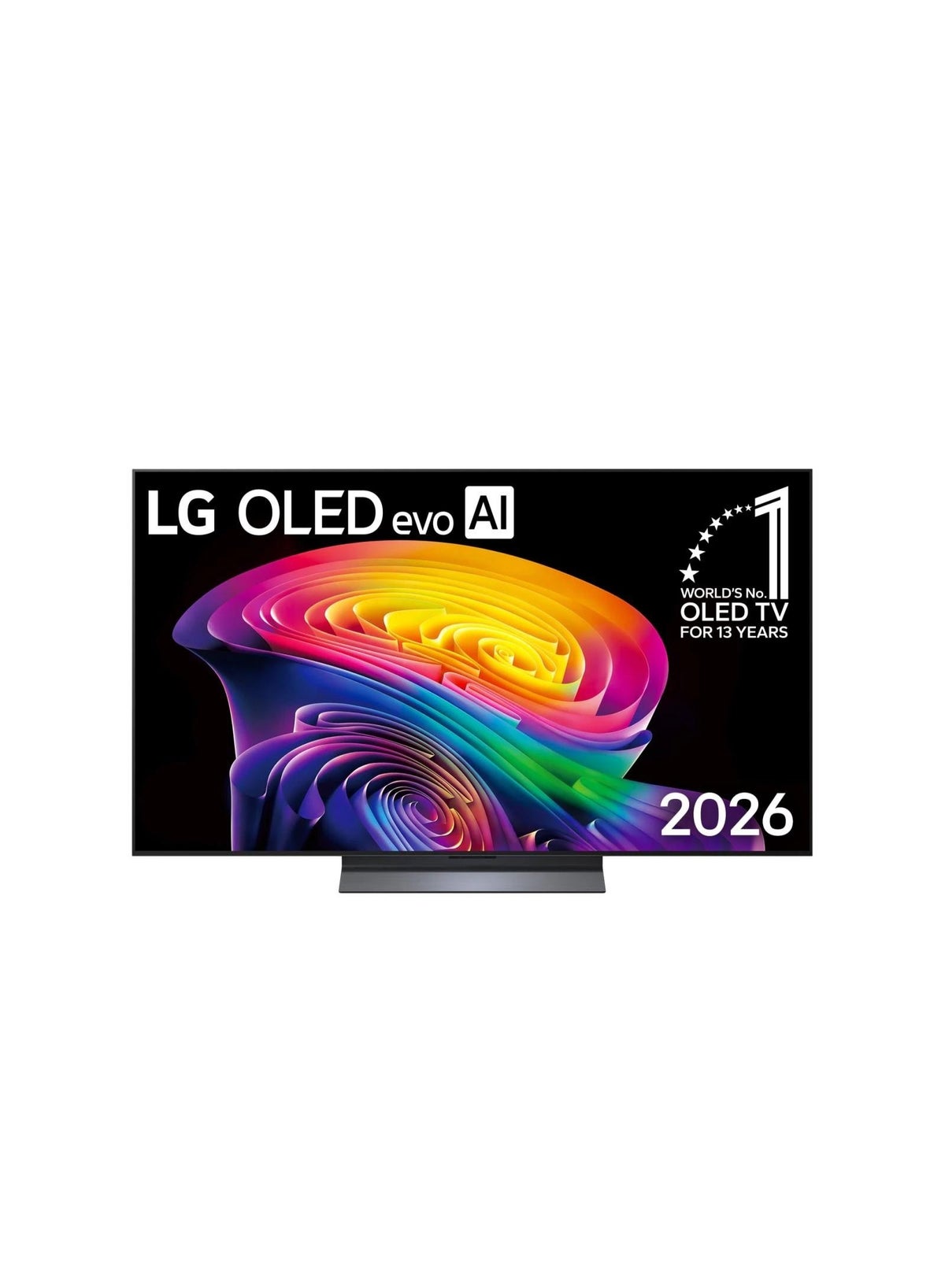 65INch LG OLED evo AI C6 4K Smart TV 2026 OLED65C66LA-AMAG black