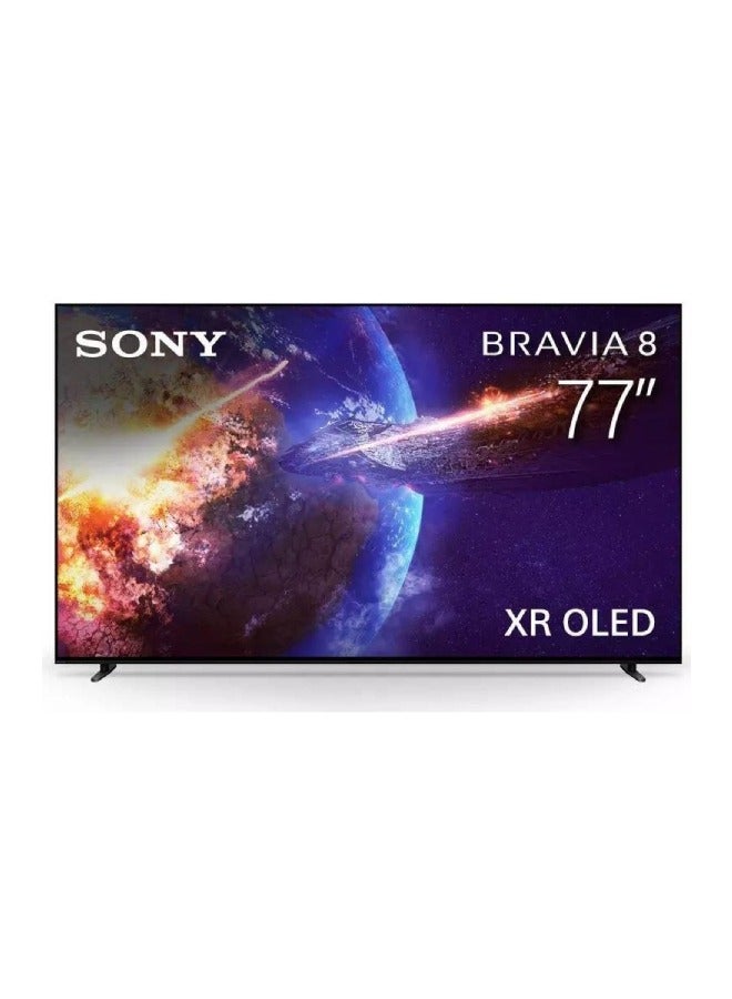 تلفزيون ذكي 4K HDR BRAVIA 8 مقاس 77 بوصه من Google 120 هرتز