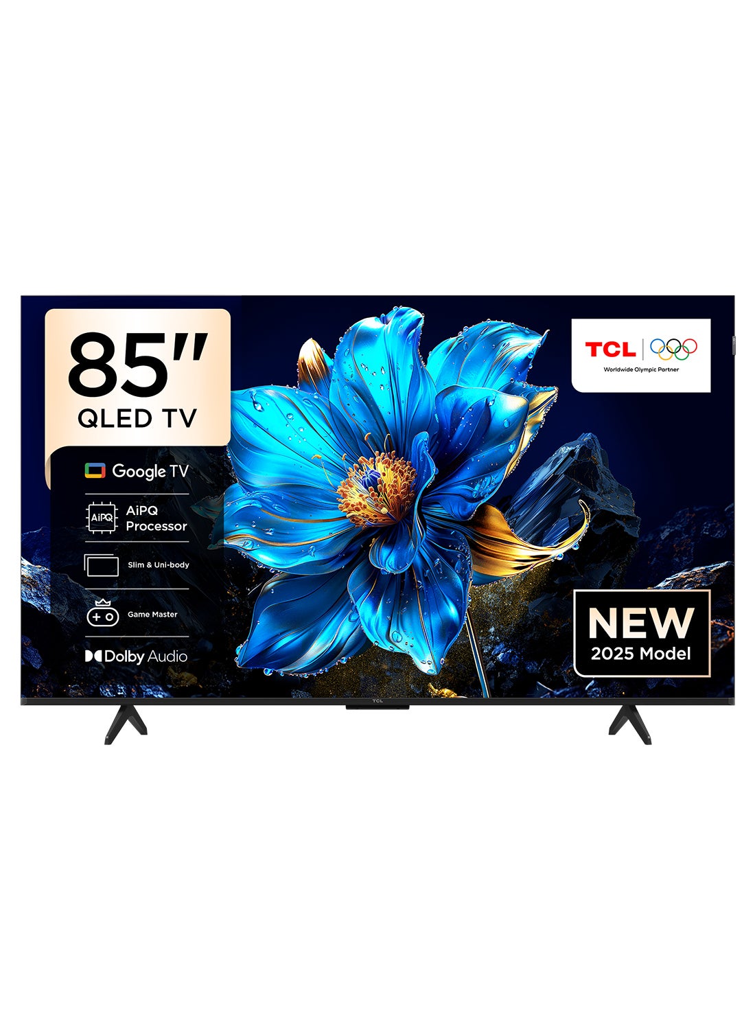 تلفاز QLED 85 بوصه 4K ذكي HDMI 4 USB1 60HZ DLG 120HZ