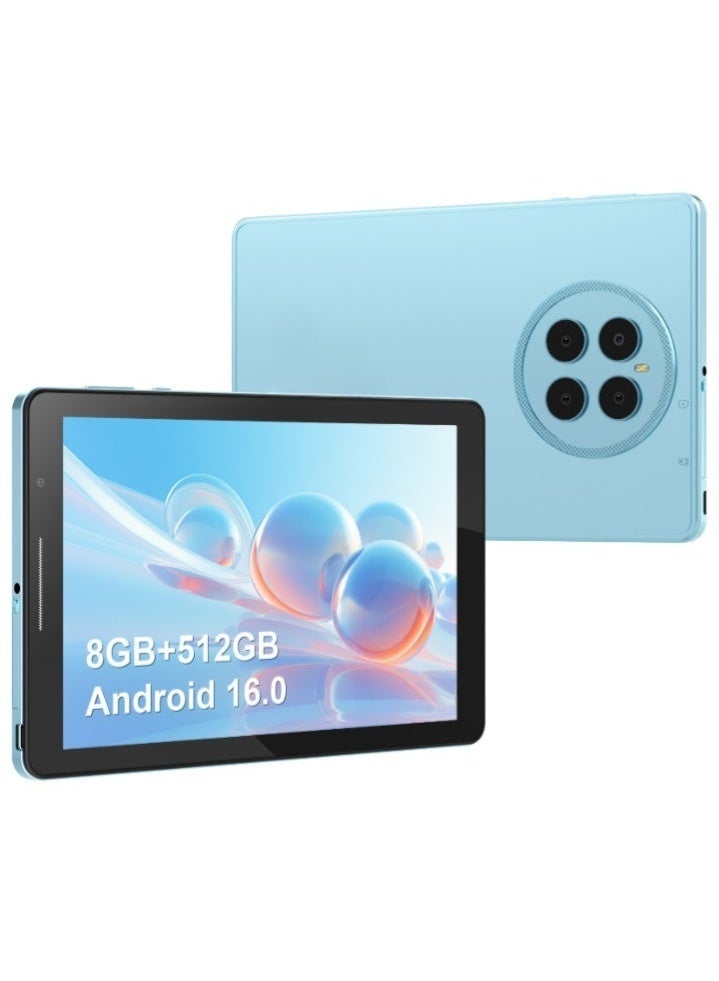 CM936 9-Inch Android 16 Tablet, 8GB RAM, 512GB Storage, 5G LTE & Wi-Fi