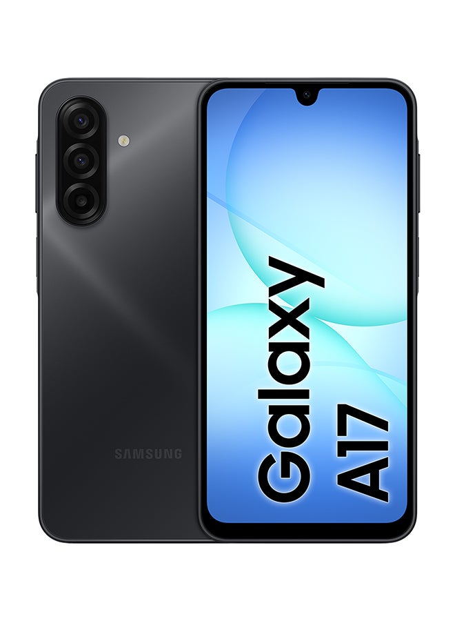 جالاكسي A17 ثنائي الشريحه 4G اسود 6GB RAM 128GB - النسخه الدوليه
