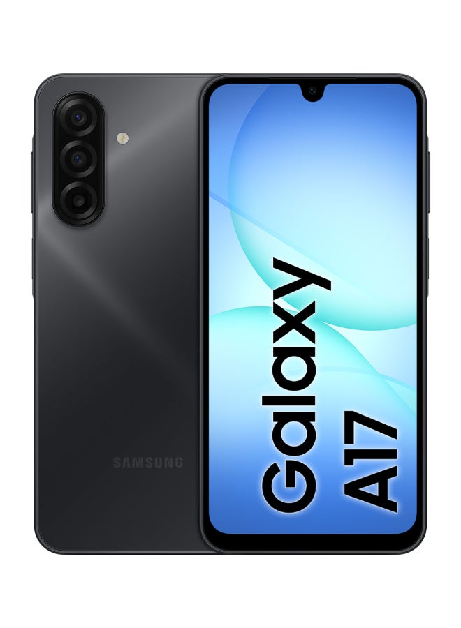 جالاكسي A17 ثنائي الشريحه اسود 4GB 128GB LTE - نسخه الشرق الاوسط