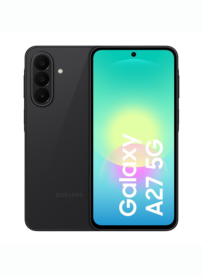 جالاكسي A27 ثنائي الشريحه 5G اسود 8GB RAM 128GB - نسخه الشرق الاوسط