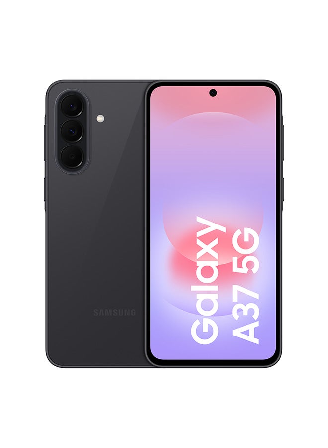 A37 ثنائي الشريحه رمادي رائع 6 جيجابايت رام 128 جيجابايت 5G - النسخه الشرق اوسطيه