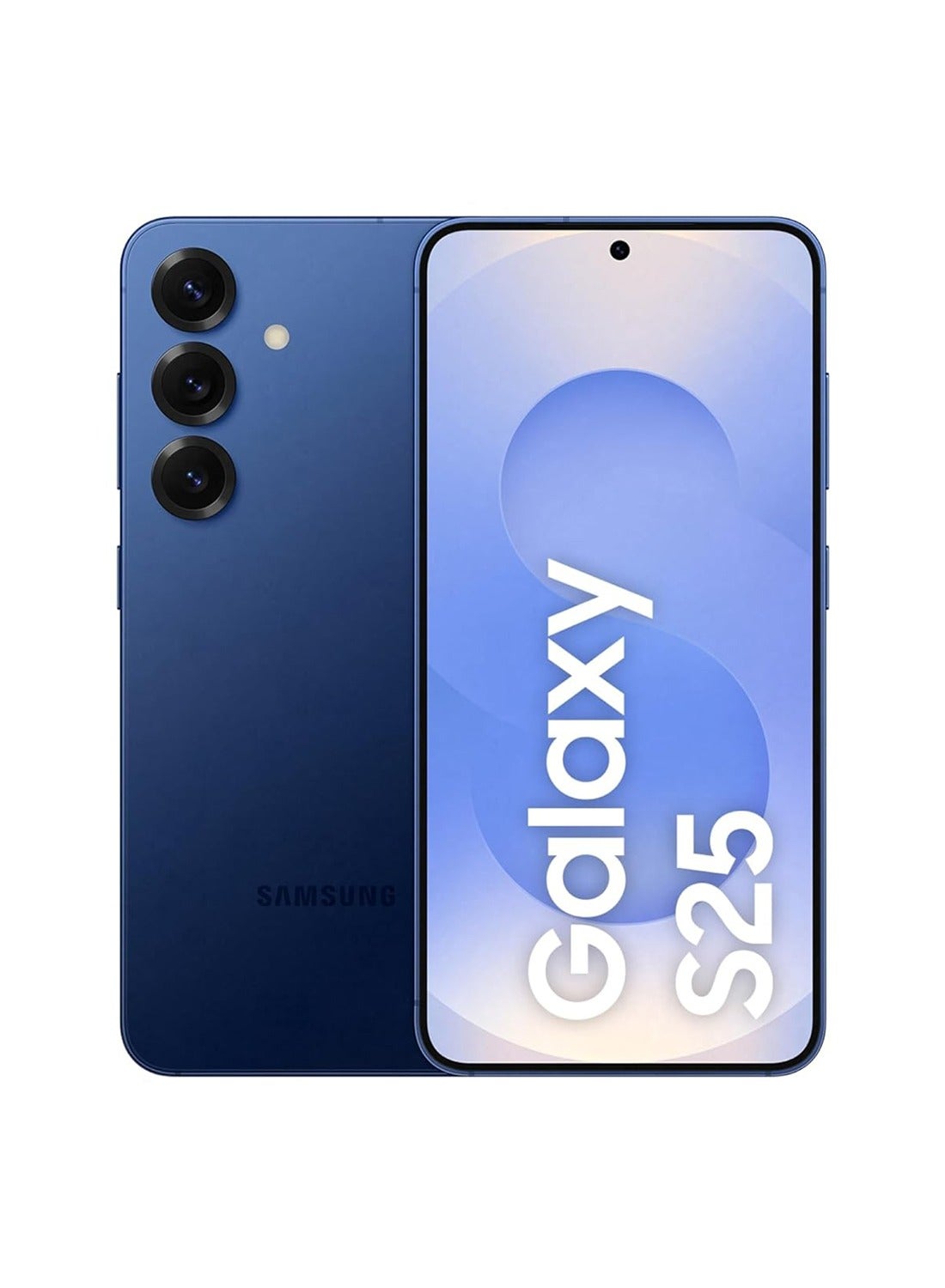 جالاكسي S25 AI ثنائي الشريحه لون البحريه 12 جيجابايت RAM 256 جيجابايت 5G - نسخه الشرق الاوسط