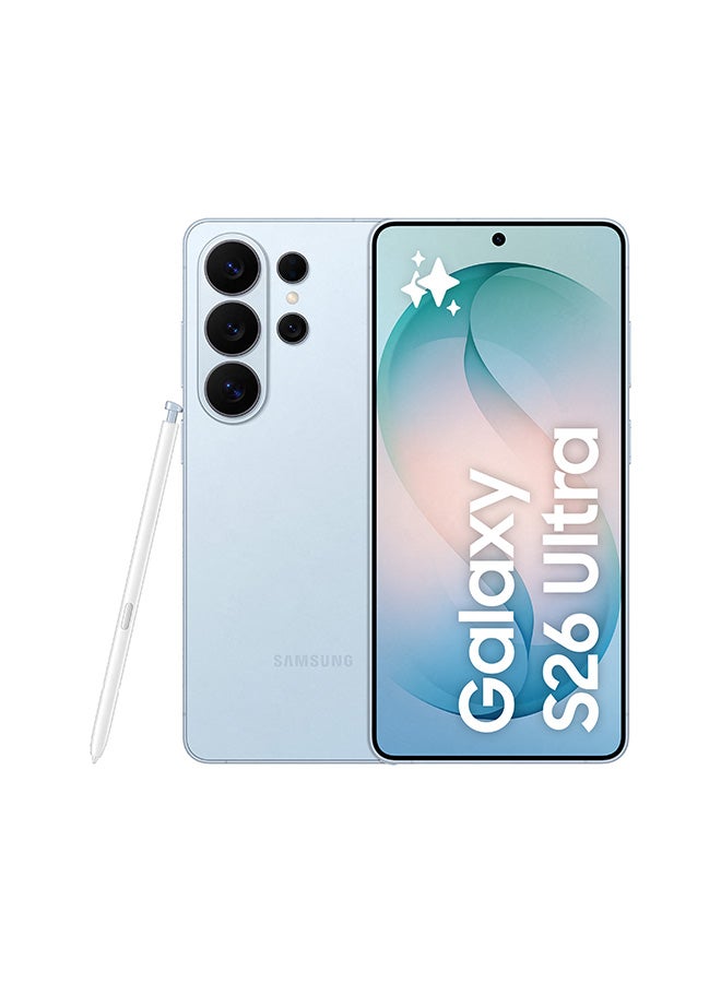 جالاكسي S26 الترا ثنائي الشريحه ازرق سماوي 12 جيجابايت رام 512 جيجابايت 5G - النسخه الدوليه