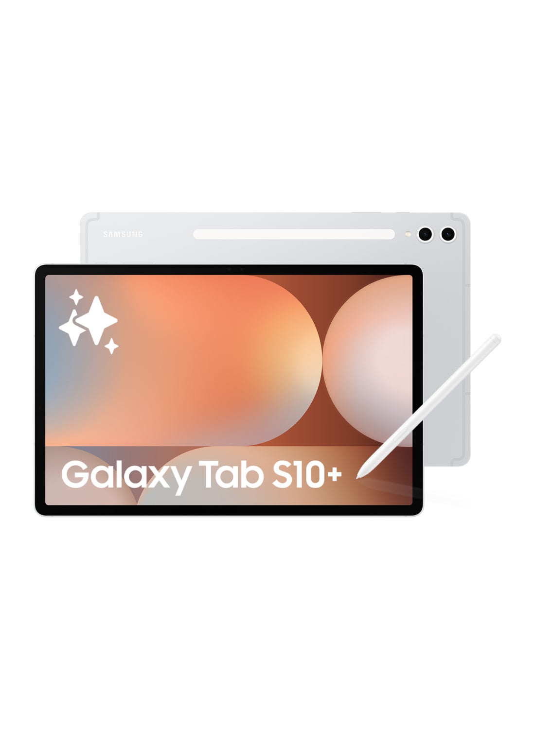 Galaxy Tab S10+ فضي بلاتيني، 12 جيجابايت، 256 جيجابايت، واي فاي - اصدار الشرق الاوسط