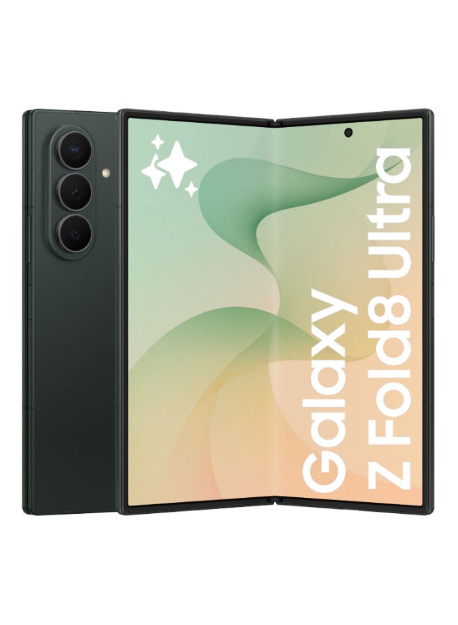 Galaxy Z Fold 8 Ultra Dual Sim Green Shadow 12GB RAM 256GB 5G - Middle East Version