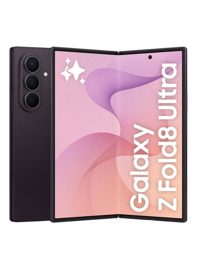 Galaxy Z Fold 8 Ultra Dual SIM Violet Shadow 16GB RAM 1TB 5G - Middle East Version