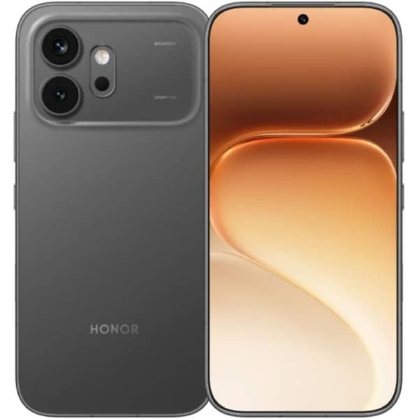 هونر 600 (256 جيجابايت، 12 جيجابايت) ثنائي الشريحه يدعم 5G لون اسود