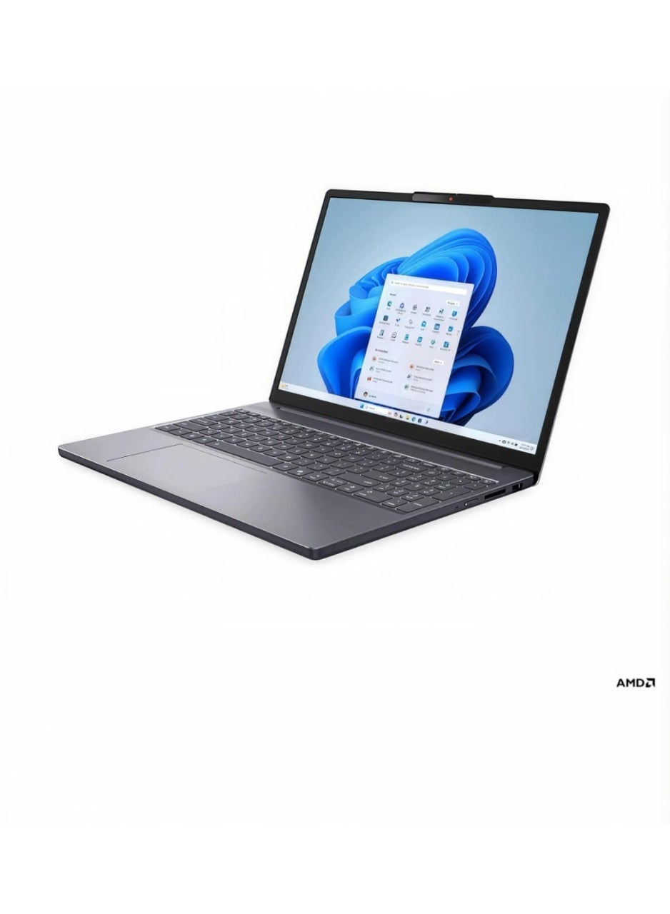IdeaPad Slim 3 15.3" WUXGA Laptop | AMD Ryzen 7-7735HS | 16GB RAM | 512GB SSD | AMD Radeon 680M | Win 11 Home English/Arabic Luna Grey