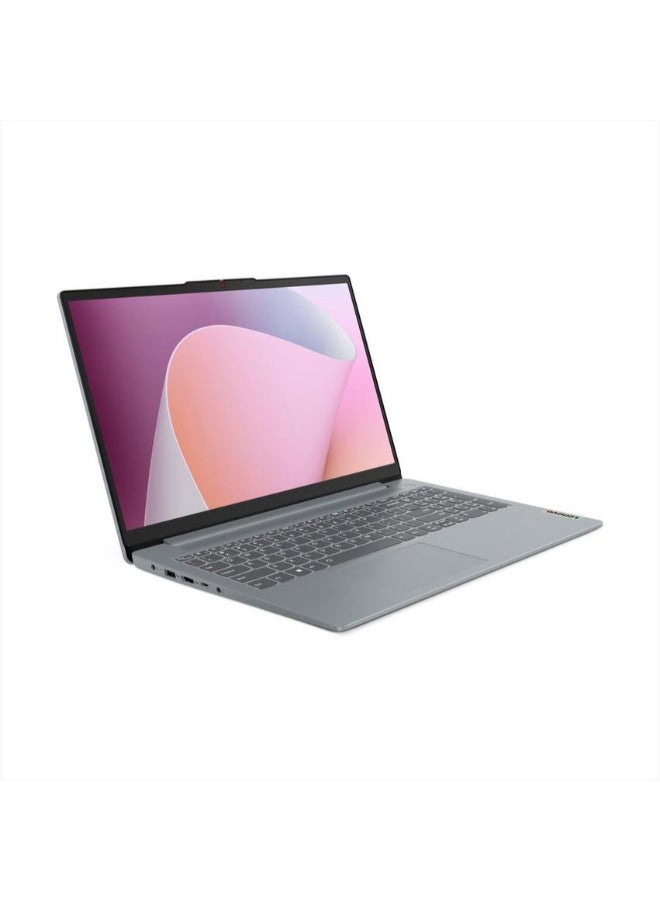 Ideapad Slim 3 15ABR8 Laptop With 15.6INch Full HD (1920x1080) Display, AMD Ryzen 7-5825U Processor/16GB RAM DDR5/512GB SSD/Windows 11 Home/ English/Arabic grey
