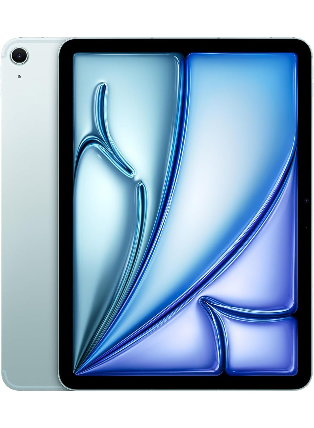 iPad Air 2024 (الجيل السادس) M2 مقاس 11 بوصه وسعه 1 تيرابايت باللون الازرق، واي فاي - اصدار الشرق الاوسط