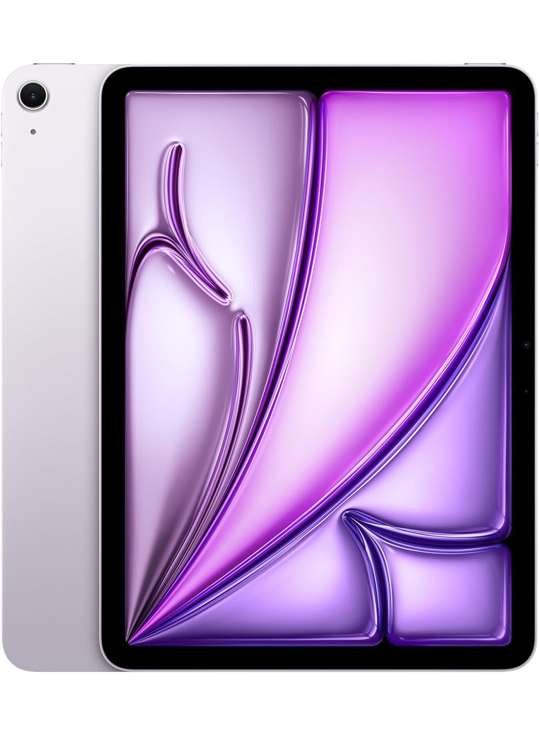 iPad Air 2024 (الجيل السادس) مقاس 11 بوصه وسعه 1 تيرابايت باللون الارجواني، يدعم تقنيه 5G - اصدار الشرق الاوسط