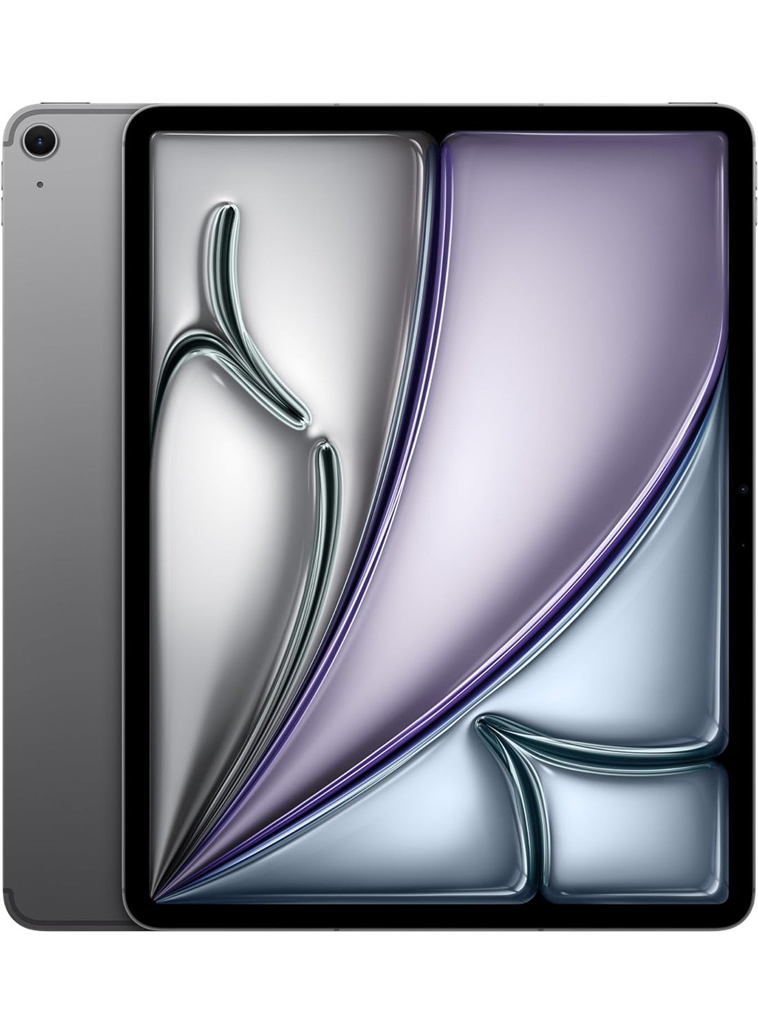 iPad Air 2024 (الجيل السادس) مقاس 13 بوصه وسعه 512 جيجابايت باللون الرمادي الفلكي ويدعم تقنيه 5G - اصدار الشرق الاوسط