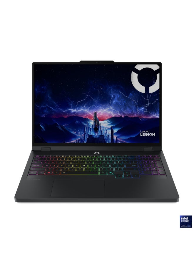 Legion Pro 5 16Irx10 Gaming Laptop With 16INch WQXGA 240HZ (2560x1600) Display, Intel Core i9-14900HX Processor/16GB RAM DDR5/1TB SSD/8GB Nvidia GeForce RTX 5060 Graphics/Windows 11 Home/ English/Arabic Eclipse Black