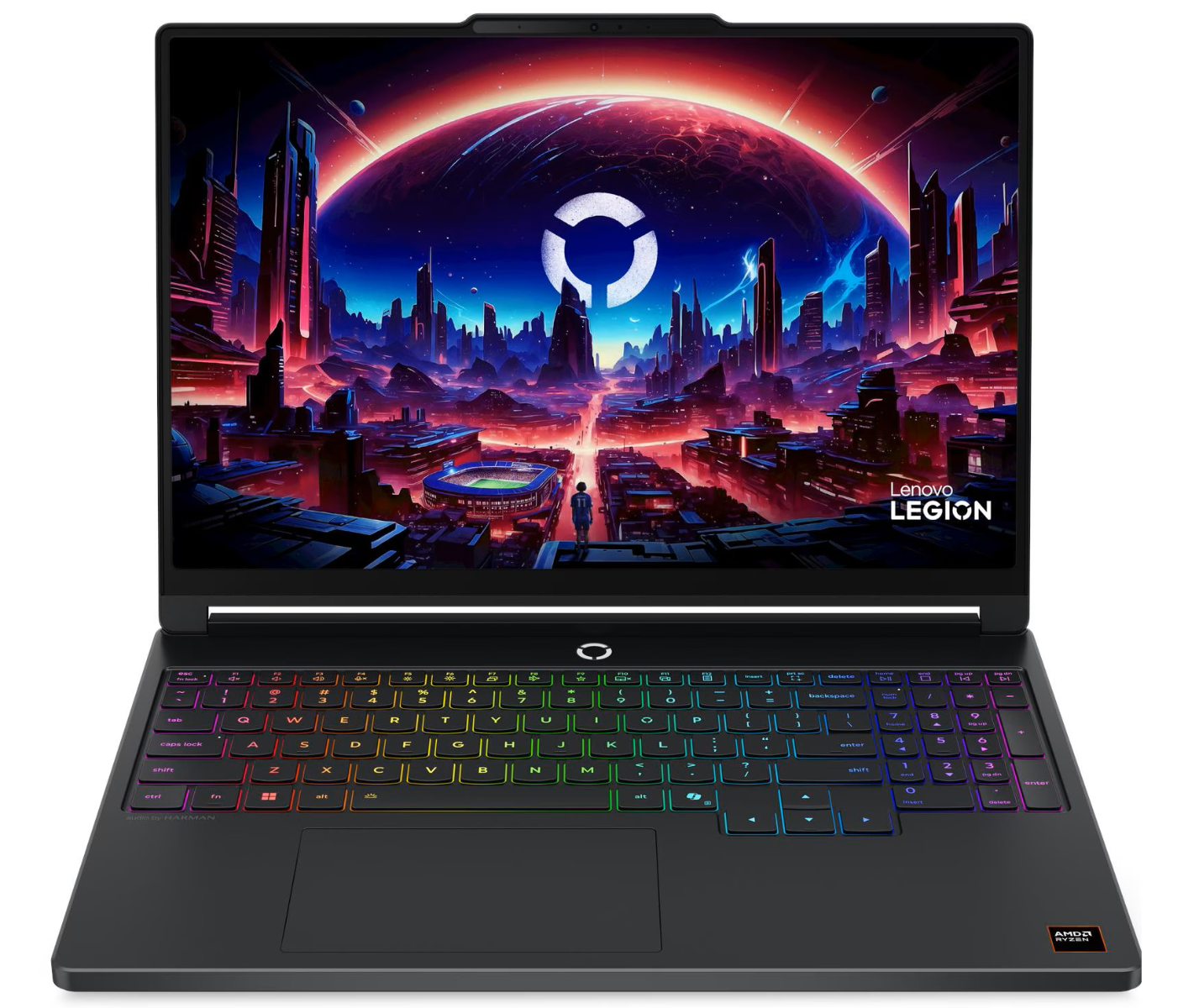 لابتوب لينوفو ليجن 5 15AHP11، معالج AMD Ryzen 7 250، قرص SSD بسعه 1 تيرا، 16 جيجا رام، شاشه OLED مقاس 15.3 بوصه بتردد 165 هرتز، كرت شاشه نفيديا جيفروس RTX 5050 بسعه 8 جيجا، اسود اكليبس - 83Q7002XAD