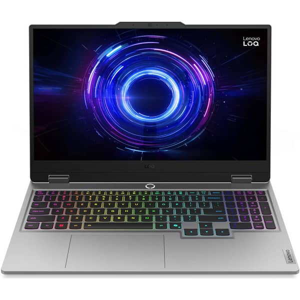 لينوفو LOQ 15IRX10 جيمنغ (2026) الجيل 13، معالج انتل كور i7-13645HX، شاشه FHD مقاس 15.6 بوصه، (512 جيجا، 16 جيجا)، كرت شاشه نفيديا جيفورس RTX 5050 بسعه 8 جيجابايت، نظام ويندوز 11 هوم، لوحه مفاتيح انجليزيه وعربيه، لون رمادي، اصدار الشرق الاوسط 83JE01BUAD
