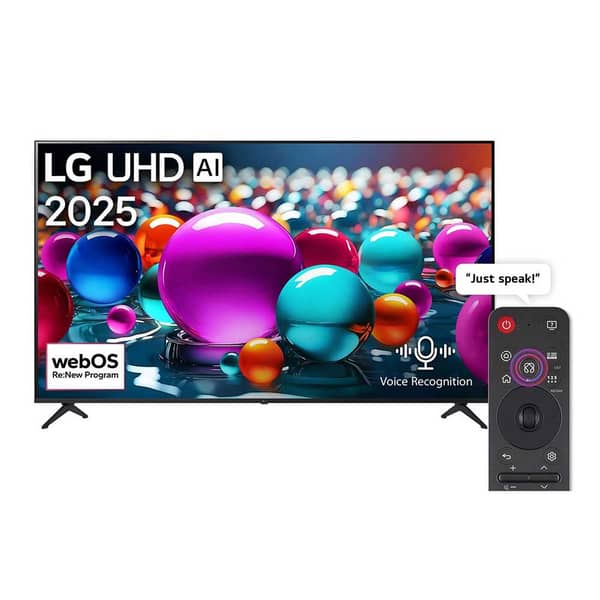 تلفزيون ال جي الذكي بشاشه UHD دقه 4K مقاس 75 بوصه (موديل 2025)