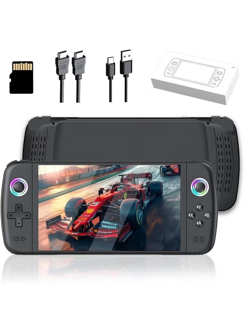 M27 Portable Retro Handheld Game Console, Rechargeable Gaming Device with HD Display, TV Output, Built-In Classic Games, Portable Video Game Player with Ergonomic Controls, Compact Design for Kids & Adults, Home & Travel Entertainment