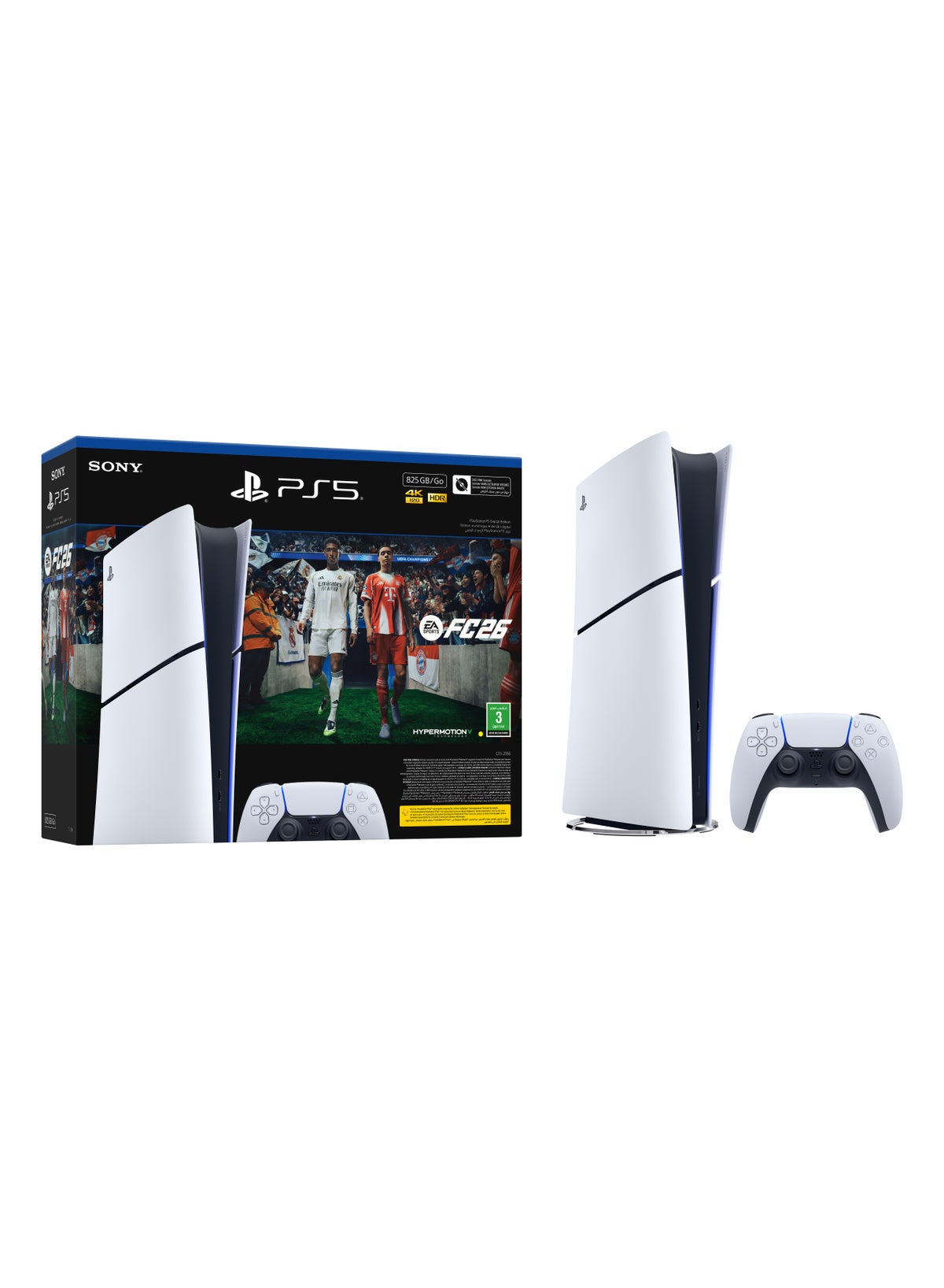 بلاي ستيشن®5 اصدار رقمي 825 جيجابايت – حزمه EA SPORTS FC™ 26