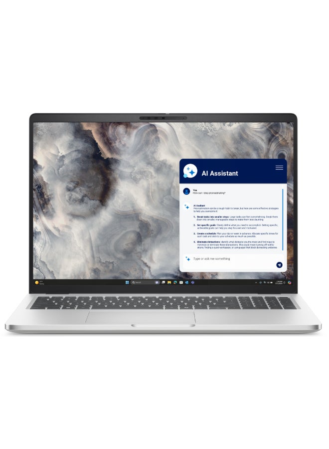 Pro 16 Plus DB16250 Laptop With 16INch Full HD (1920x1080) Display, Intel Core Ultra 7-258V Processor/32GB RAM DDR5/1TB SSD/Intel Graphics/Windows 11 Pro/ English/Arabic Platinum silver