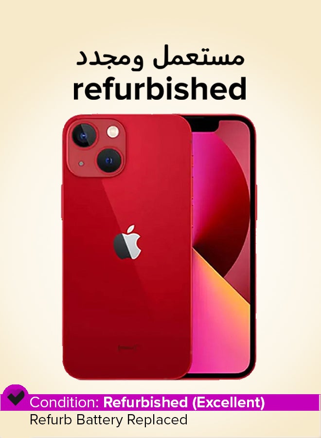 Refurbished - iPhone 13 Mini 128GB Red 5G With Facetime - International Version