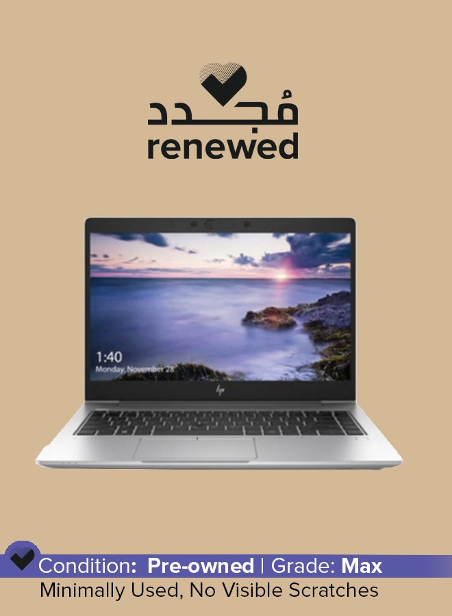 مجدد - لابتوب EliteBook 830 G5 بشاشه 13.3 بوصه، مع معالج Intel Core i5-8350U/16GB RAM/512GB SSD/Windows 10