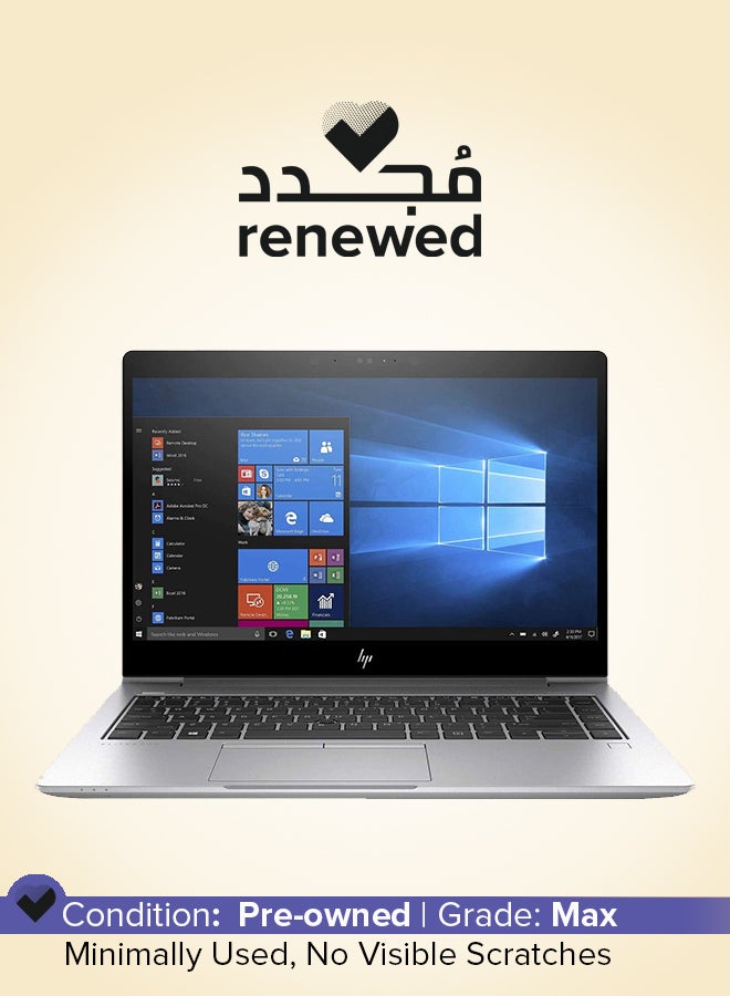 تم تجديده - كمبيوتر دفتري EliteBook 840 G6 بشاشه مقاس 14 بوصه ومعالج Intel Core i5-8365U/ذاكره وصول عشوائي سعه 16 جيجابايت/محرك اقراص SSD سعه 512 جيجابايت/نظام التشغيل Windows 10