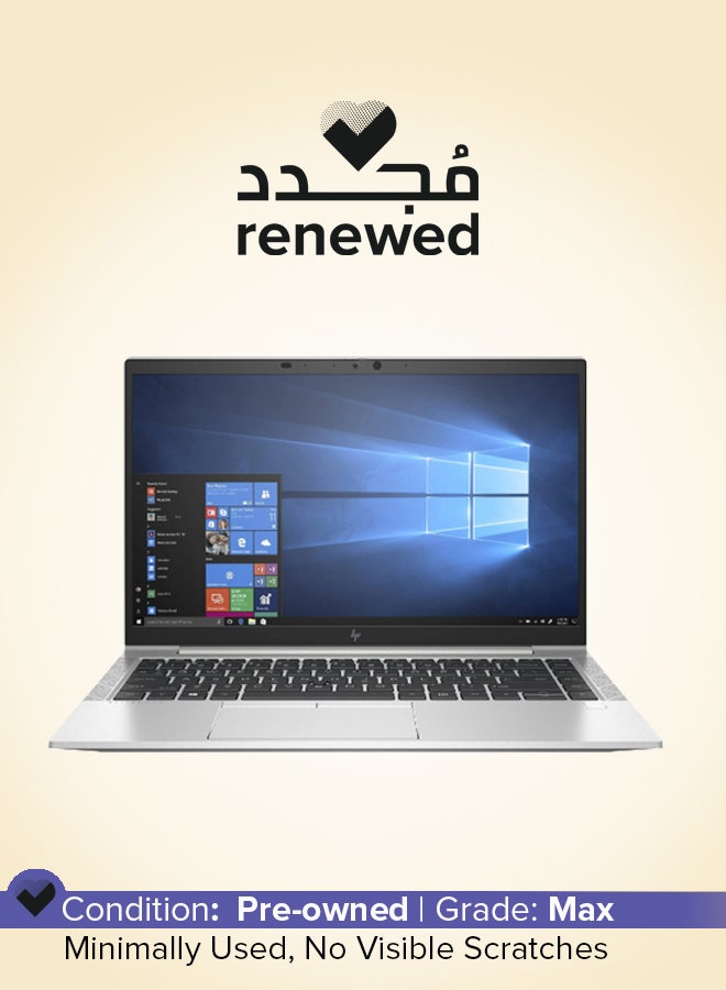 مجدد - لابتوب الت بوك 840 G7 بشاشه 14 بوصه، مع معالج انتل كور i5/الجيل العاشر/رباعي النواه/ذاكره RAM سعه 16 جيجابايت/قرص SSD سعه 512 جيجابايت/رسومات انتل UHD/ويندوز 10 برو