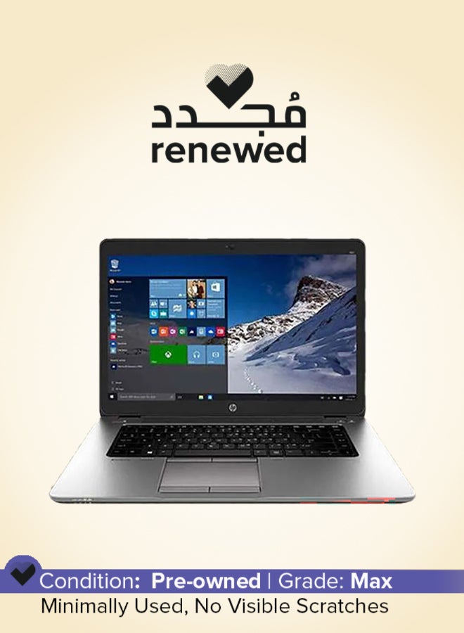 تم تجديده - Elitebook 850 G3 بشاشه عرض مقاس 15.6 بوصه، ومعالج Core i5-6th Generation/ذاكره الوصول العشوائي 8 جيجابايت/محرك اقراص SSD سعه 256 جيجابايت/نظام التشغيل Windows 10