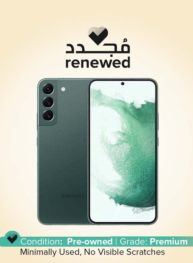 Renewed - Galaxy S22 Plus Dual SIM Green 8GB RAM 256GB 5G - International Version