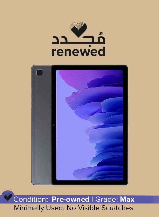 مجدد - جالاكسي تاب A7 (2020) 10.4 بوصه رمادي داكن 3 جيجابايت رام 32 جيجابايت واي فاي 4G LTE