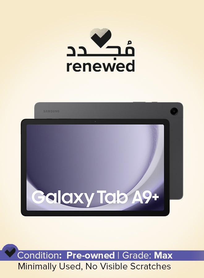 تجديد - جالاكسي تاب A9 بلس جرافيت 4 جيجابايت رام 64 جيجابايت واي فاي