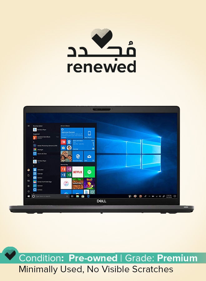 تم تجديده - كمبيوتر محمول بشاشه عرض 15.6 بوصه، ومعالج 5500 كور i7-8th الجيل/ذاكره وصول عشوائي 8 جيجابايت/محرك اقراص SSD سعه 256 جيجابايت/نظام التشغيل Windows 10