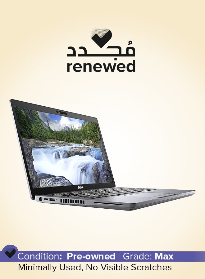 مجدد - لابتوب لاتيتيود 5410 بشاشه FHD مقاس 14 بوصه، معالج كور i5/ثنائي النواه/الجيل العاشر/ذاكره RAM سعه 8 جيجابايت/قرص SSD سعه 256 جيجابايت/ويندوز 10 برو/رسومات انتل HD