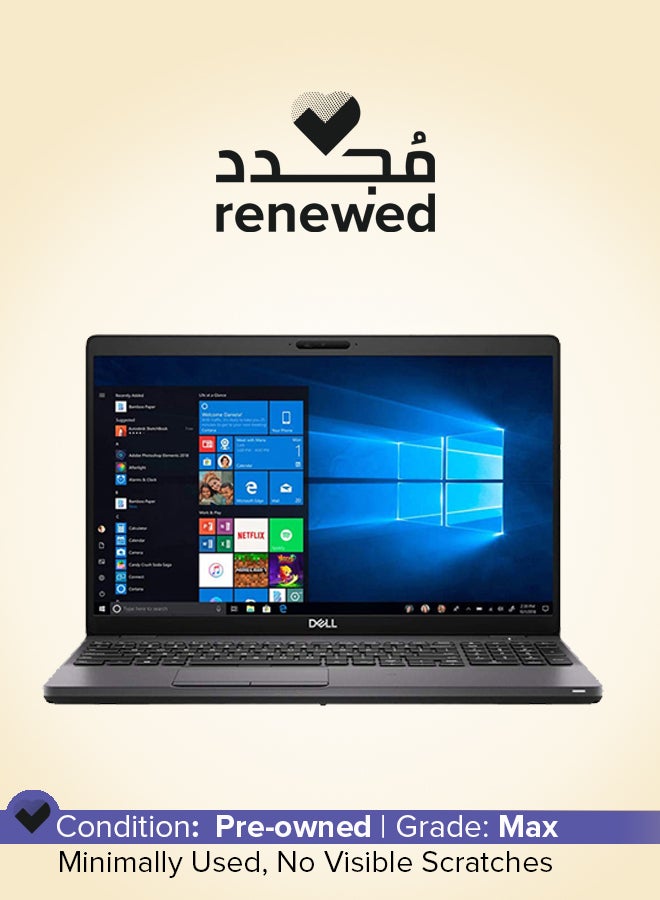 تم تجديده - كمبيوتر محمول Latitude 5500 (2019) نوت بوك بشاشه مقاس 15.6 بوصه، ومعالج Intel Core i5/الجيل الثامن/ذاكره وصول عشوائي سعه 16 جيجابايت/محرك اقراص SSD سعه 512 جيجابايت/بطاقه رسومات Intel UHD 620