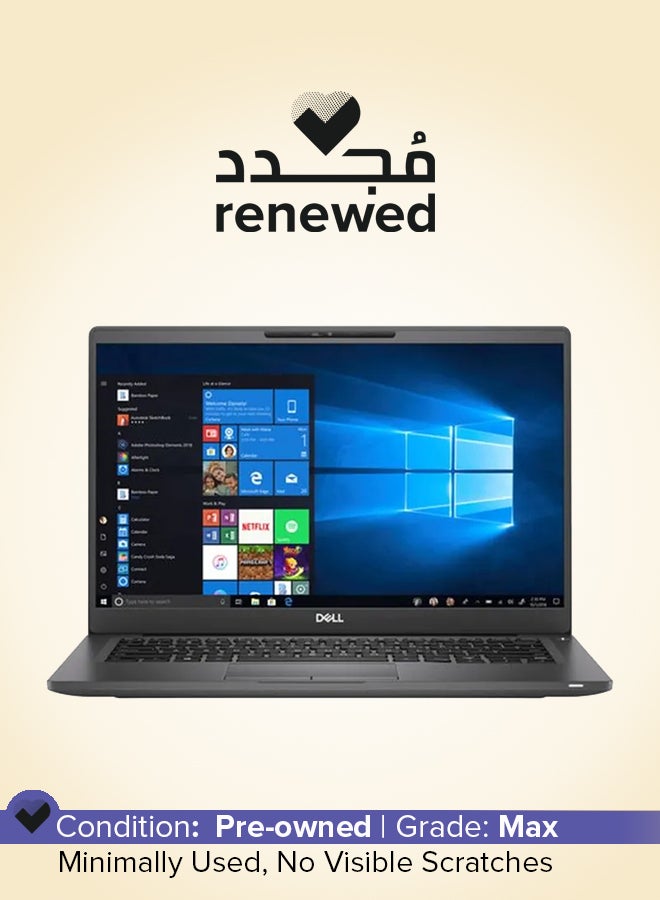 مجدد - لابتوب لاتيتيود 7400 اصدار (2018) بشاشه مقاس 14 بوصه، معالج انتل كور i5/ الجيل الثامن/ذاكره رام سعه 16 جيجابايت/محرك اقراص SSD سعه 256 جيجابايت/نظام تشغيل ويندوز 10 برو اللغه الانجليزيه اسود