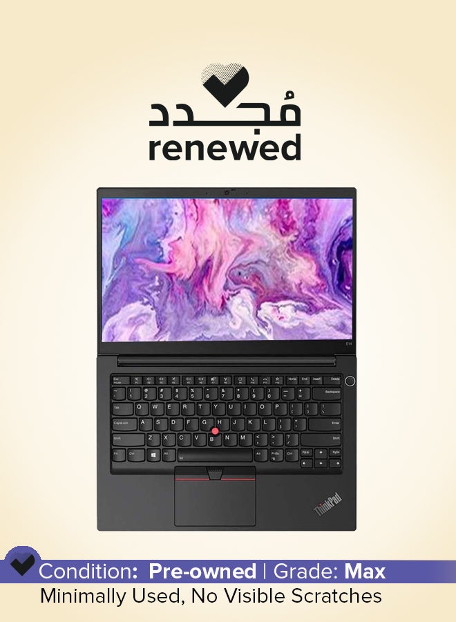 مجدد - لابتوب ثينك باد E14 بشاشه 14 بوصه بدقه FHD، مع معالج كور i5-1135G7/رباعي النواه/الجيل 11/ذاكره RAM 16GB/قرص SSD سعه 512GB/رسومات انتل UHD/ويندوز 10 برو
