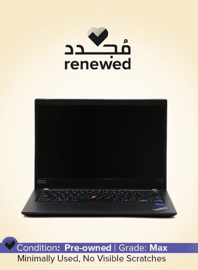 Renewed - Thinkpad L14 (Gen 1) Laptop With 14-Inch Full HD Display,Intel Core i5-10310U Processor/Quad Core/Not Applicable8GB RAM/256GB SSD/Intel UHD 620 Graphics/Windows 11 Pro English black