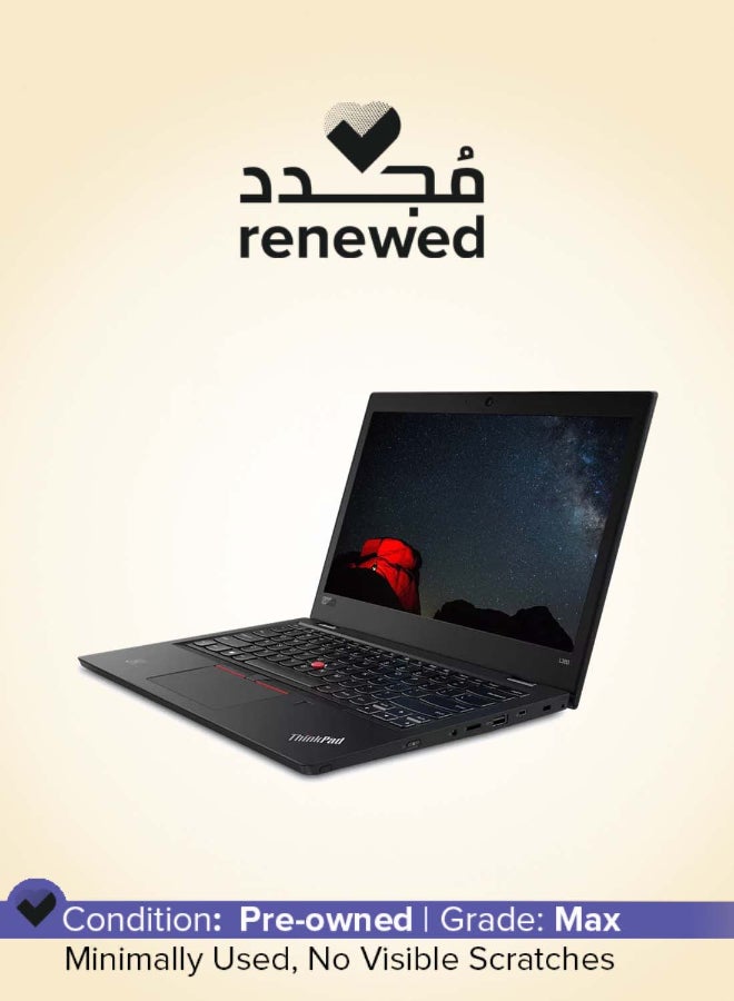 Renewed - ThinkPad L380 Yoga Laptop With 13.3-Inch Full HD Display,Intel Core i3-8130U Processor/Dual Core/8th Gen/8GB RAM/128GB SSD/Intel UHD 620 Graphics/Windows 11 Pro English black