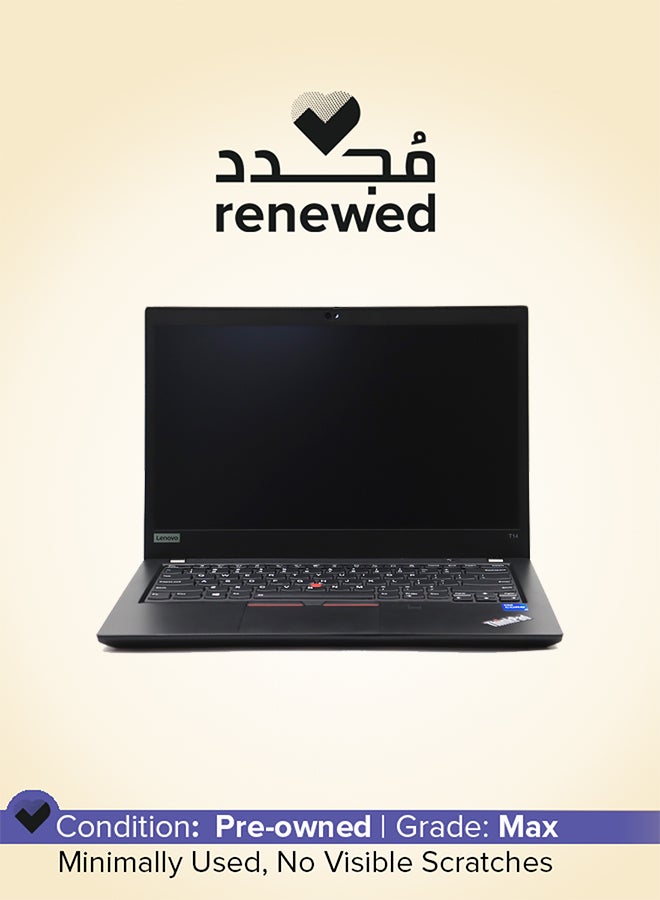 مجدد - لابتوب ثينك باد T14 الجيل الثالث بشاشه 14 بوصه بدقه Full HD، مع معالج انتل كور i5-1235u/رباعي النواه/الجيل الثاني عشر/ذاكره RAM سعه 16 جيجابايت/قرص SSD سعه 256 جيجابايت/رسومات انتل ايريس XE/ويندوز 10 برو
