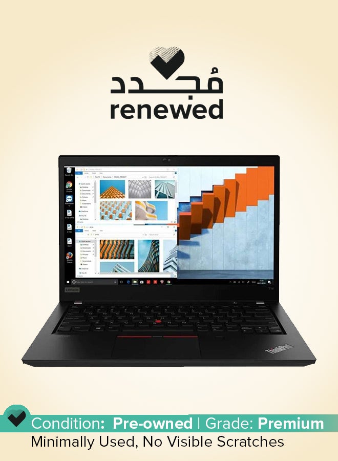 مجدد - لابتوب ثينك باد T14 بشاشه FHD مقاس 14 بوصه، مع معالج انتل كور i5 من الجيل العاشر/ذاكره RAM سعه 16 جيجابايت/DDR4/قرص SSD سعه 512 جيجابايت/ويندوز 10 برو