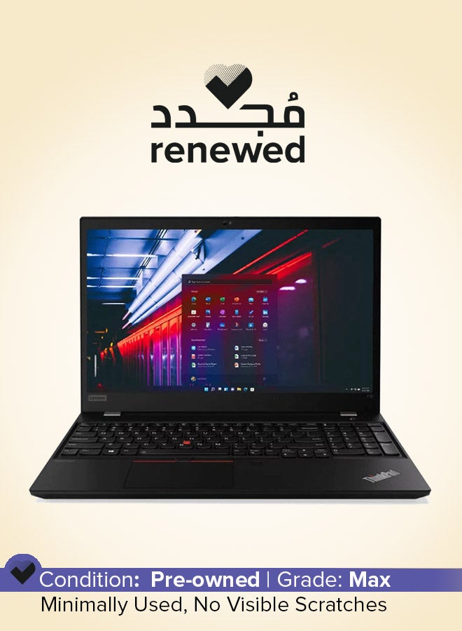 Renewed - ThinkPad T15 15.6" Intel Core i5 - 10310U 10th Gen 1.70 Ghz 8GB 512GB Intel UHD Graphics 620 Black Win 11 Pro English black