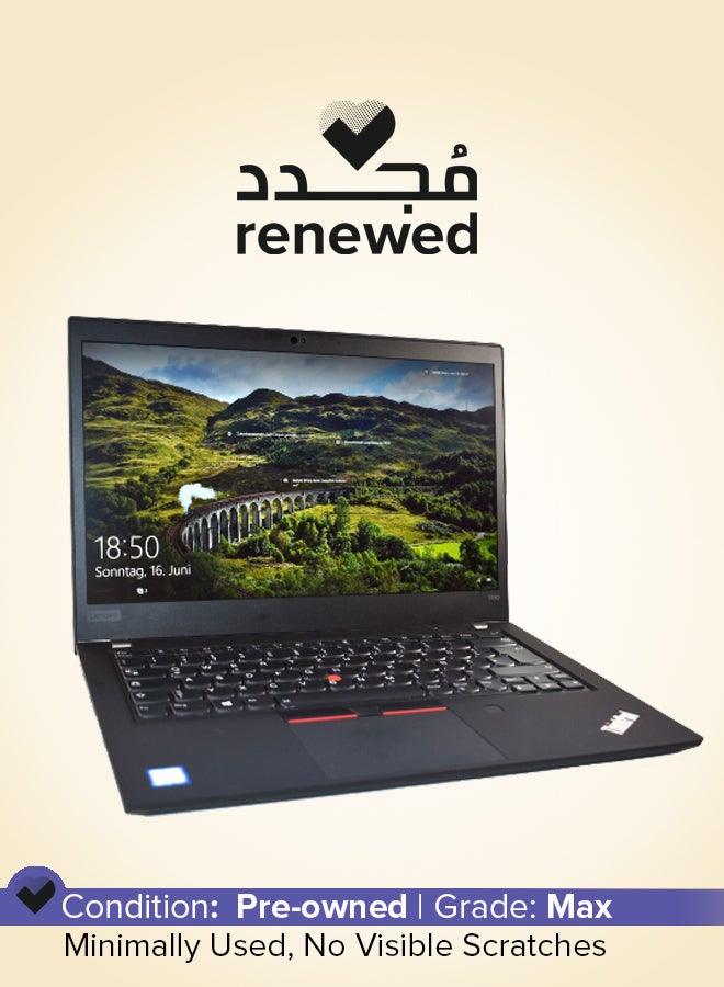مجدد - لابتوب ThinkPad T490 بشاشه 14 بوصه بدقه Full HD، مع معالج Intel Core i5-8365U/ثنائي النواه/الجيل الثامن/ذاكره RAM سعه 8GB/قرص SSD سعه 256GB/رسومات Intel UHD 600/نظام Windows 10 Pro